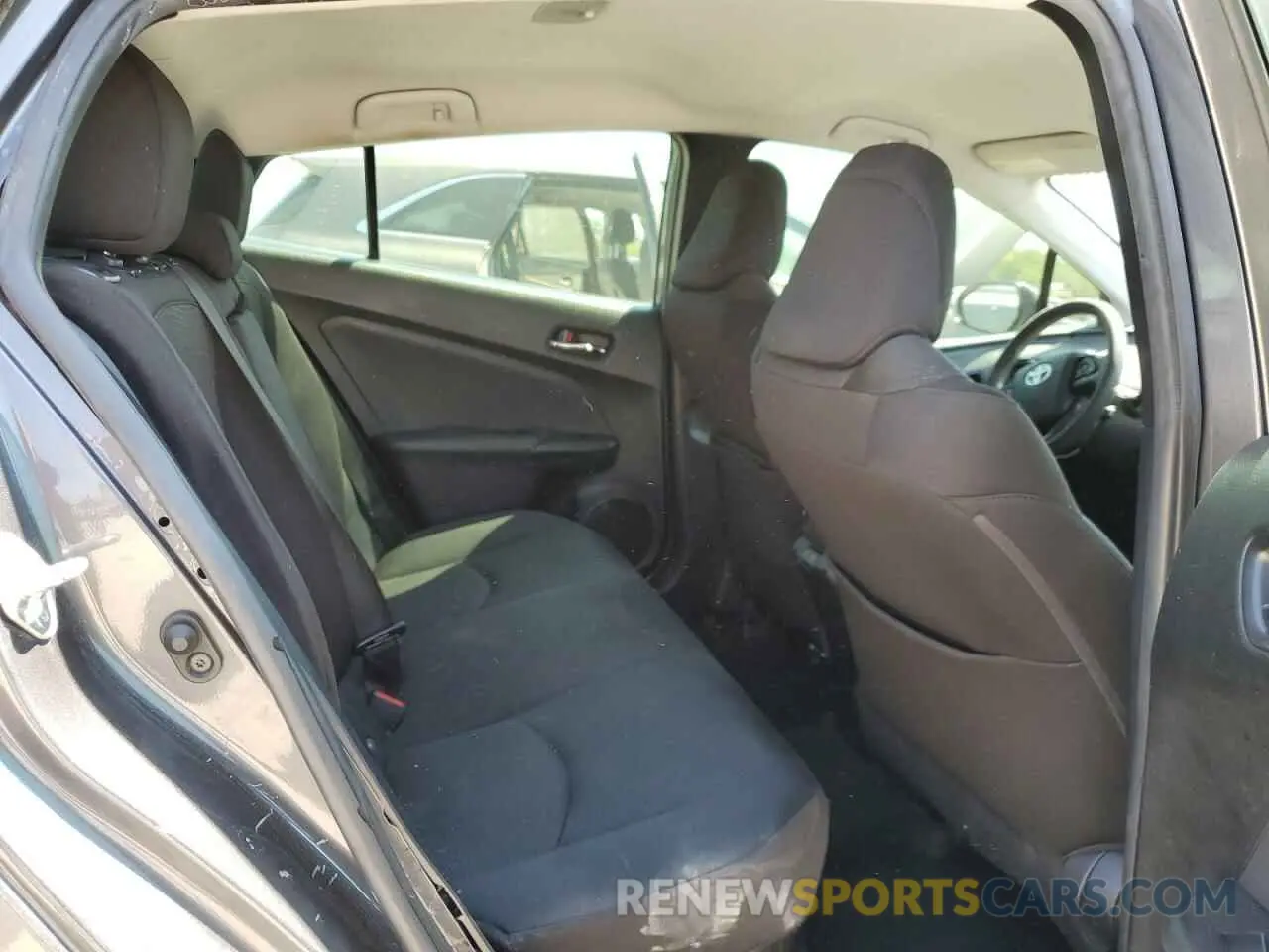 10 fotografías del automóvil dañado JTDL9RFU5L3018403 TOYOTA PRIUS 2020