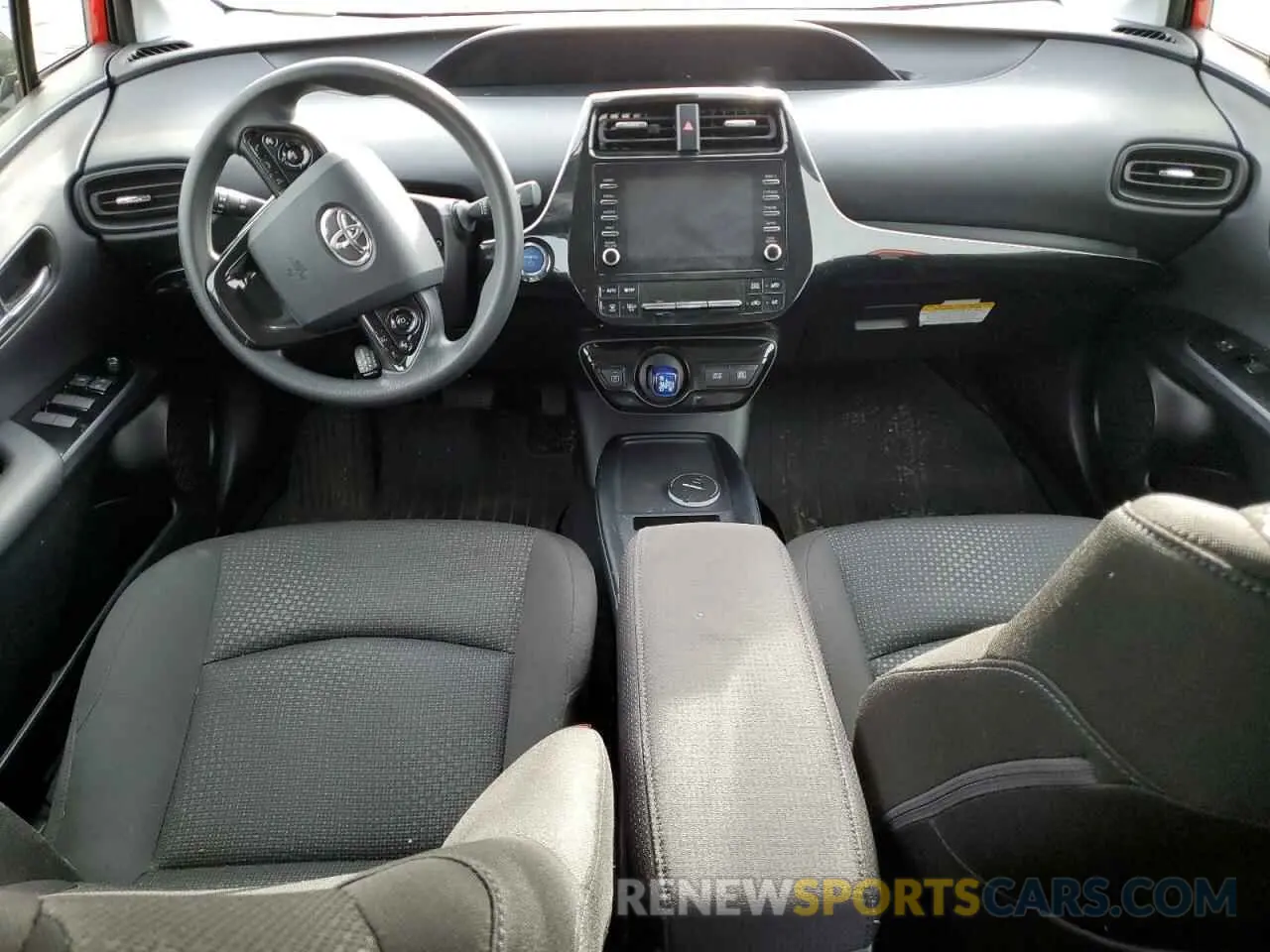8 fotografías del automóvil dañado JTDL9RFU6L3019320 TOYOTA PRIUS 2020