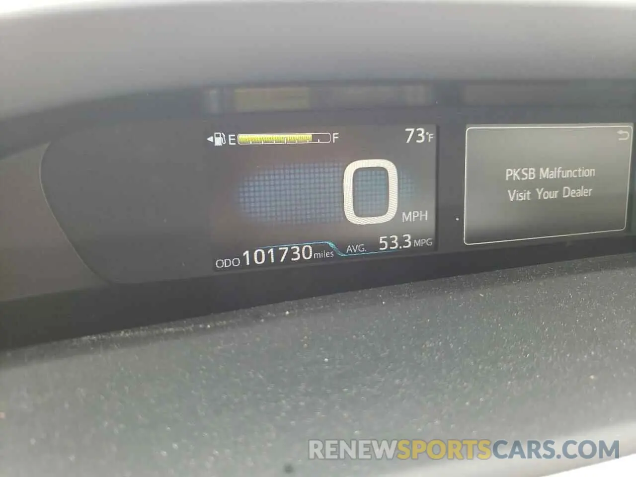 9 fotografías del automóvil dañado JTDL9RFU8L3015415 TOYOTA PRIUS 2020