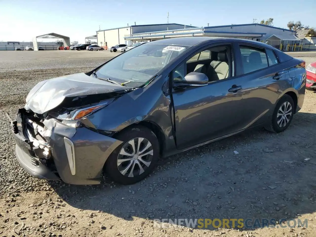 1 fotografías del automóvil dañado JTDL9RFU9L3017464 TOYOTA PRIUS 2020
