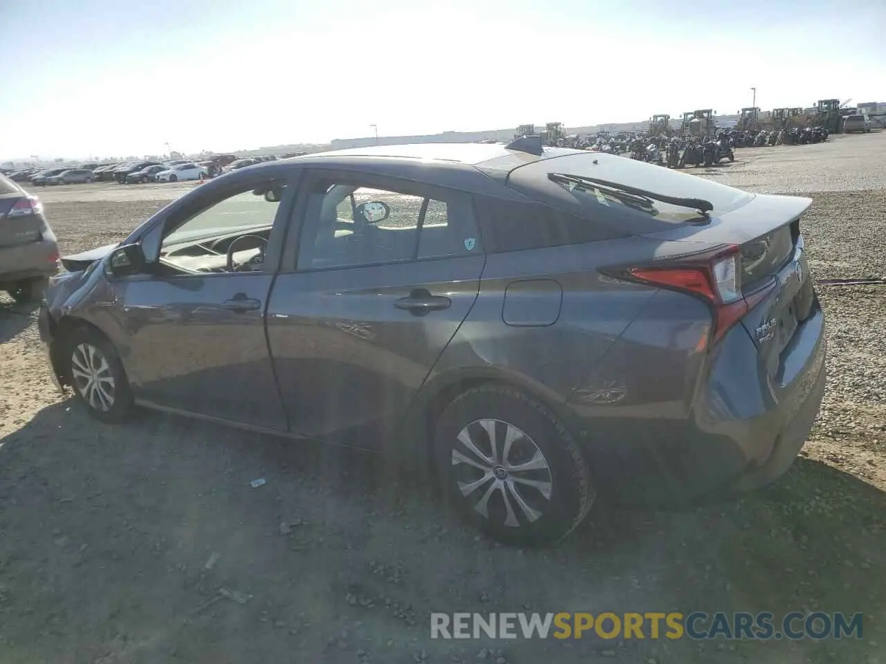 2 fotografías del automóvil dañado JTDL9RFU9L3017464 TOYOTA PRIUS 2020
