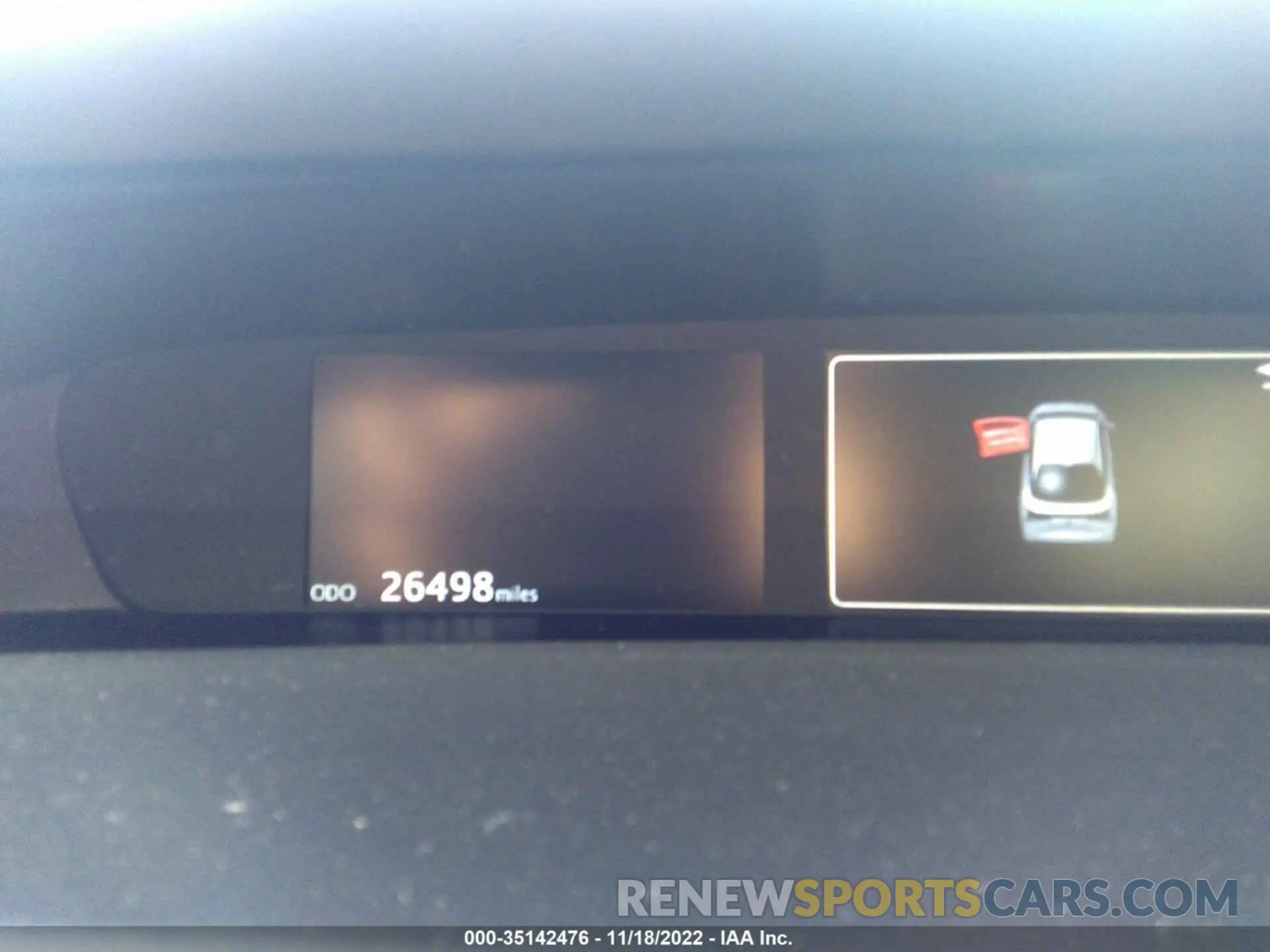 7 fotografías del automóvil dañado JTDL9RFU9L3022096 TOYOTA PRIUS 2020