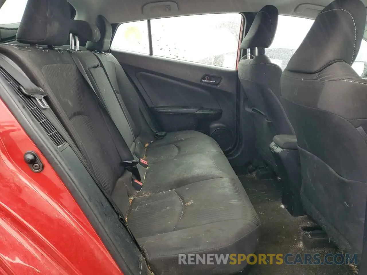 10 fotografías del automóvil dañado JTDKAMFP0M3173748 TOYOTA PRIUS 2021