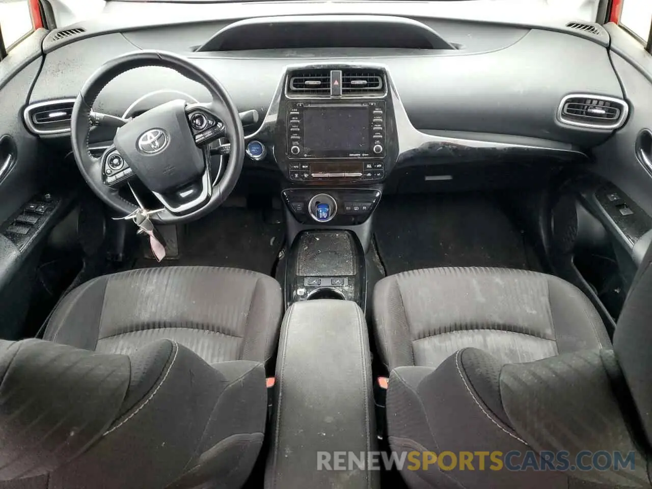 8 fotografías del automóvil dañado JTDKAMFP0M3173748 TOYOTA PRIUS 2021