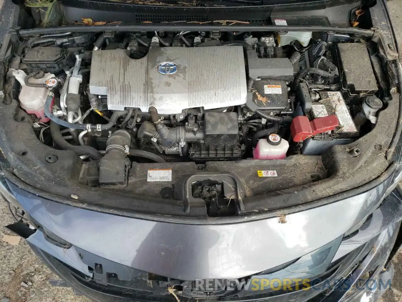 12 fotografías del automóvil dañado JTDKAMFP0M3182773 TOYOTA PRIUS 2021