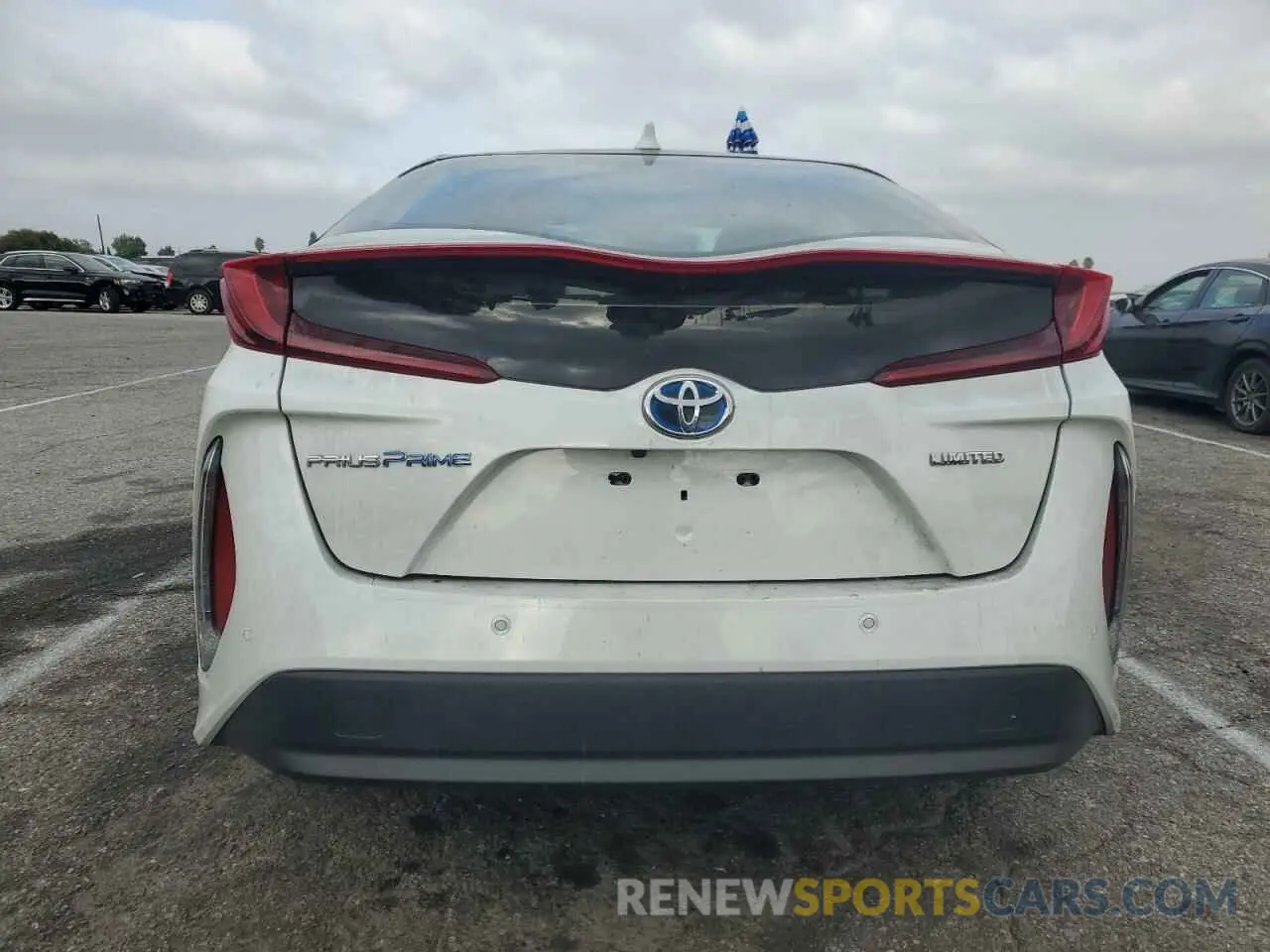 6 fotografías del automóvil dañado JTDKAMFP0M3183972 TOYOTA PRIUS 2021