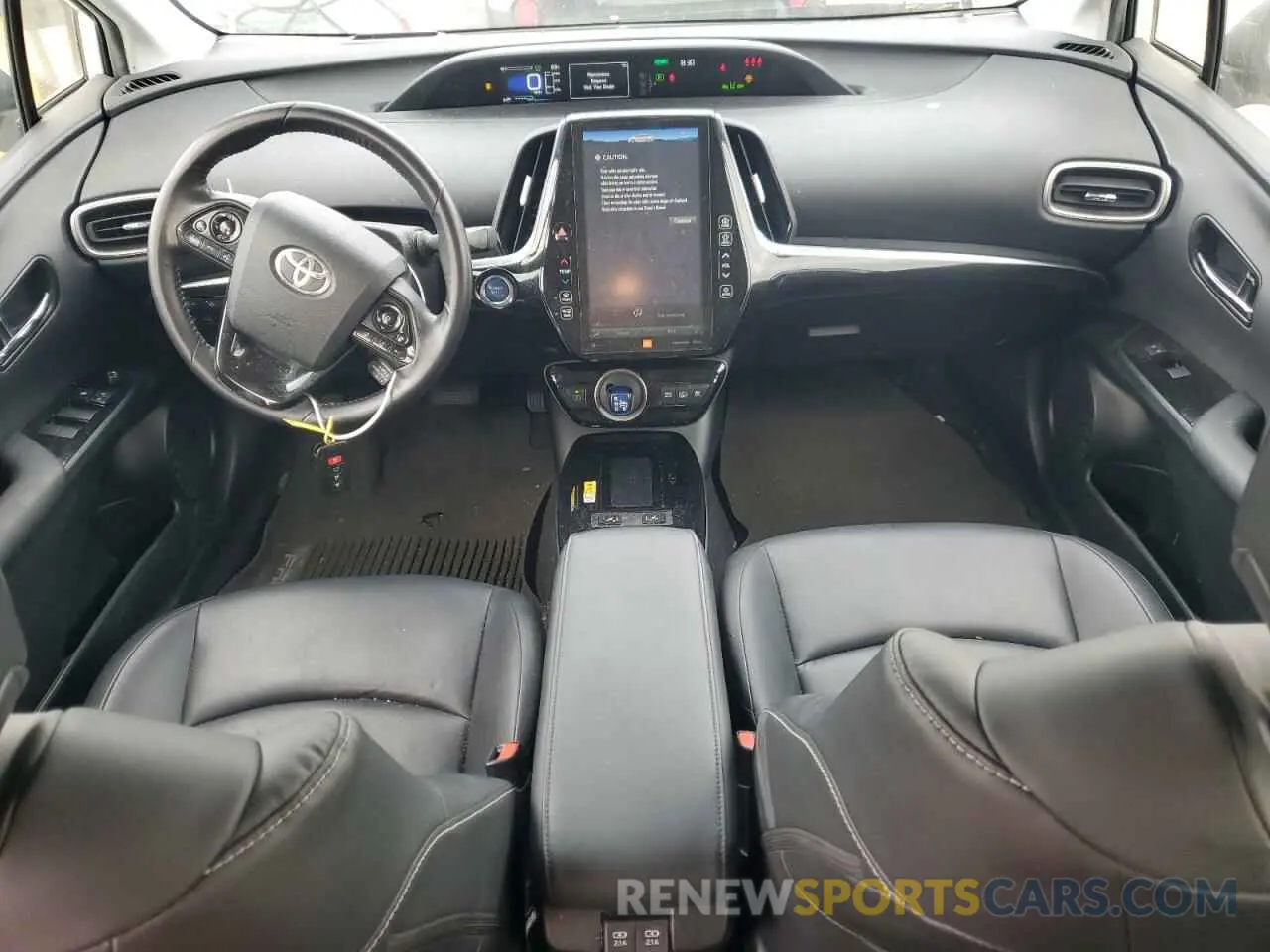 8 fotografías del automóvil dañado JTDKAMFP0M3183972 TOYOTA PRIUS 2021