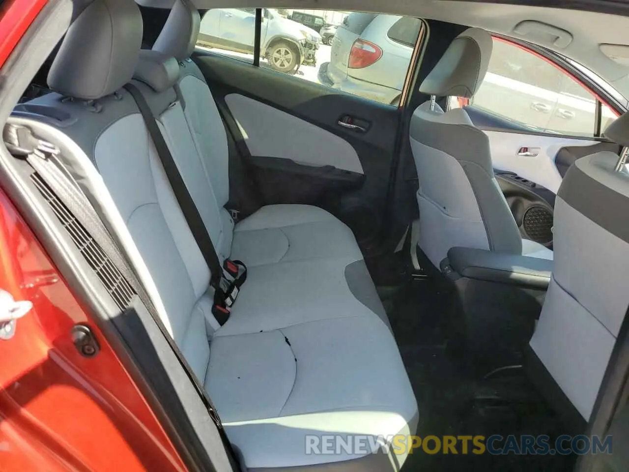 10 fotografías del automóvil dañado JTDKAMFP0M3190260 TOYOTA PRIUS 2021