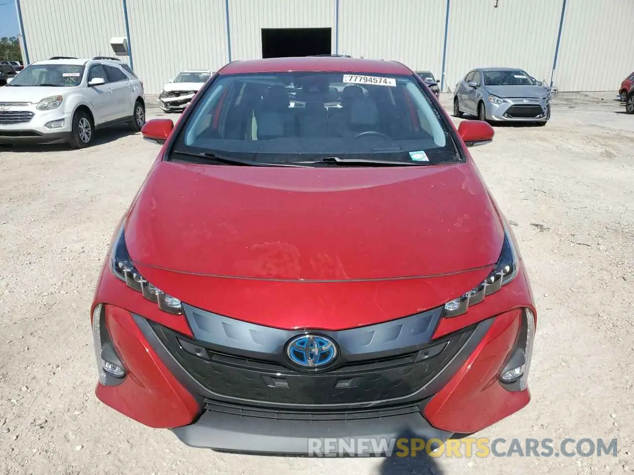 5 fotografías del automóvil dañado JTDKAMFP0M3190260 TOYOTA PRIUS 2021