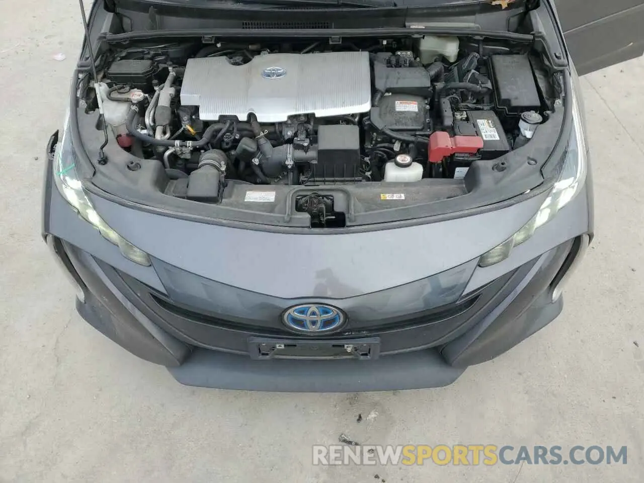 11 fotografías del automóvil dañado JTDKAMFP1M3182202 TOYOTA PRIUS 2021