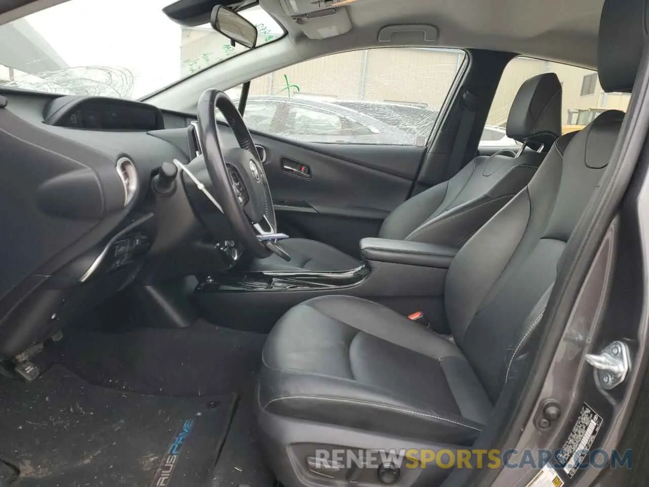 7 fotografías del automóvil dañado JTDKAMFP1M3182202 TOYOTA PRIUS 2021