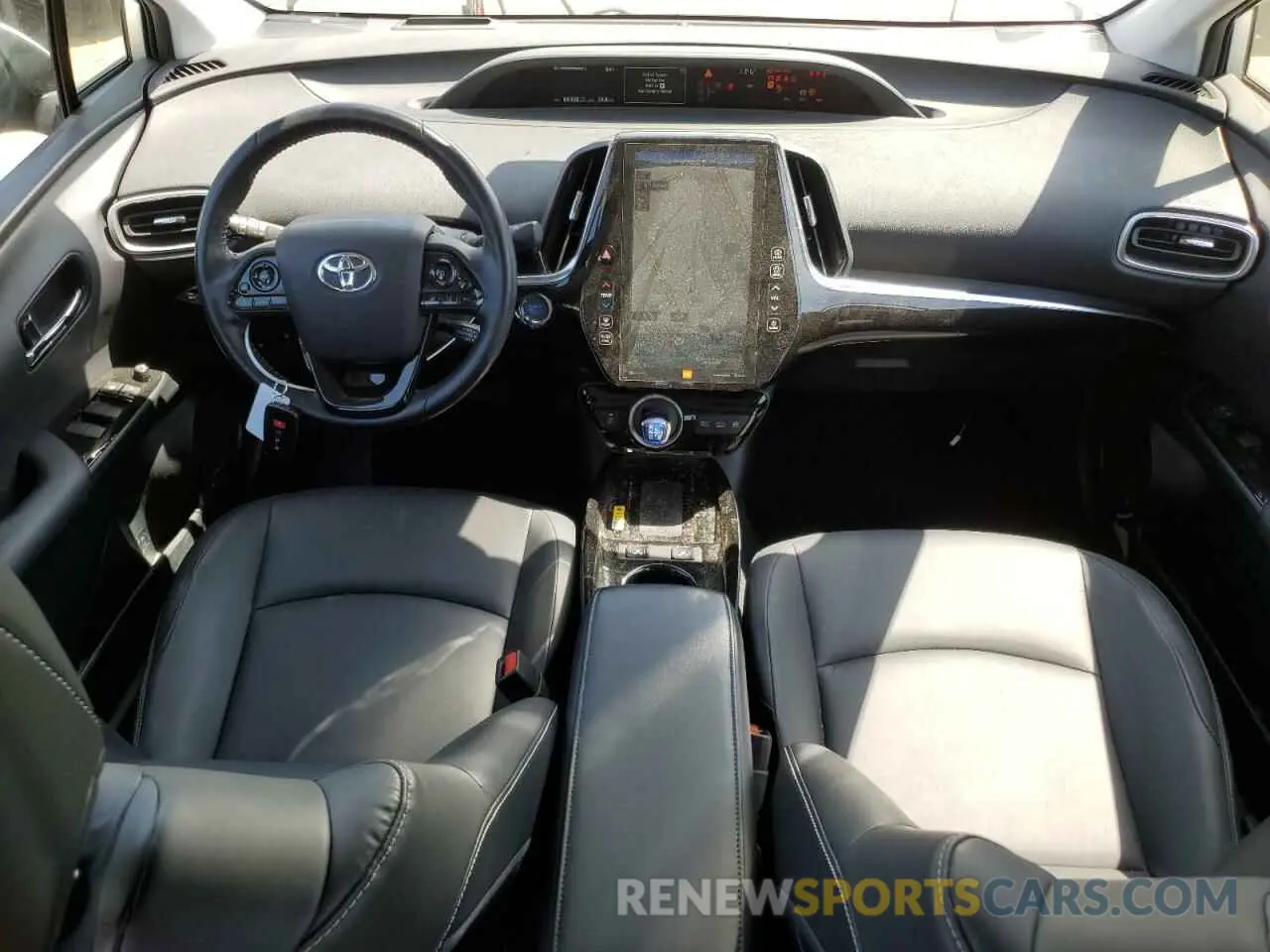 8 fotografías del automóvil dañado JTDKAMFP1M3182555 TOYOTA PRIUS 2021