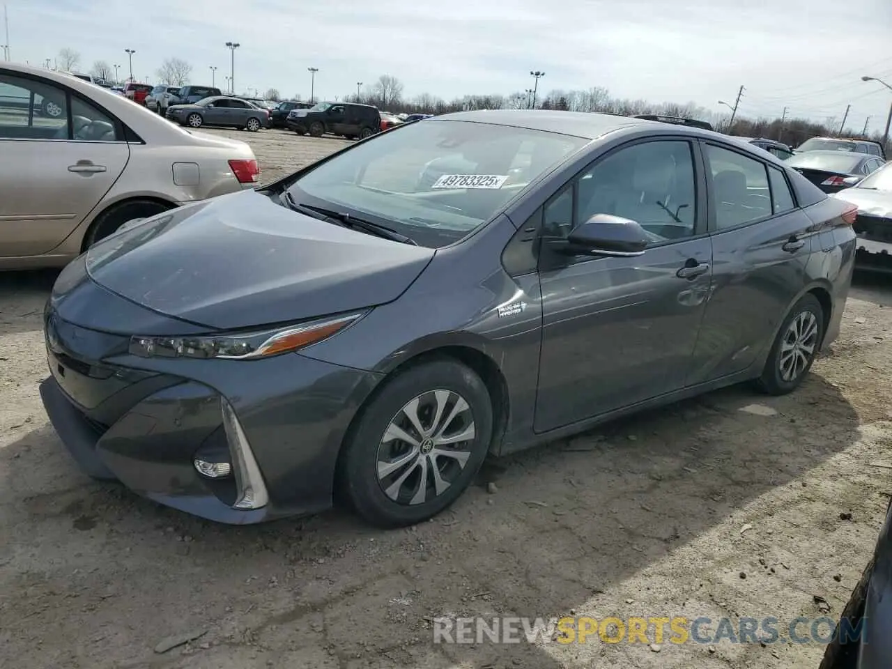 1 fotografías del automóvil dañado JTDKAMFP2M3166218 TOYOTA PRIUS 2021