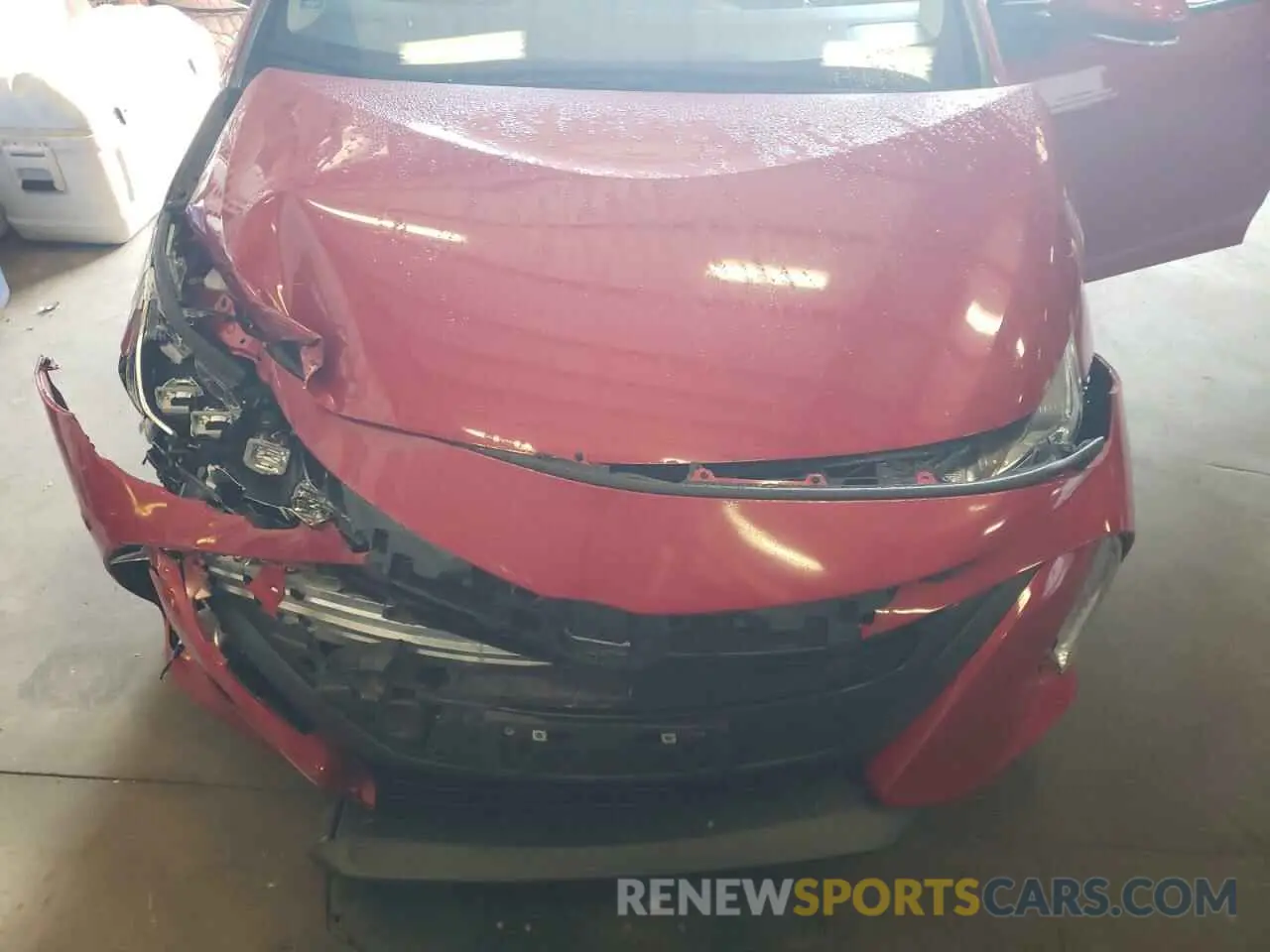 11 fotografías del automóvil dañado JTDKAMFP2M3177235 TOYOTA PRIUS 2021