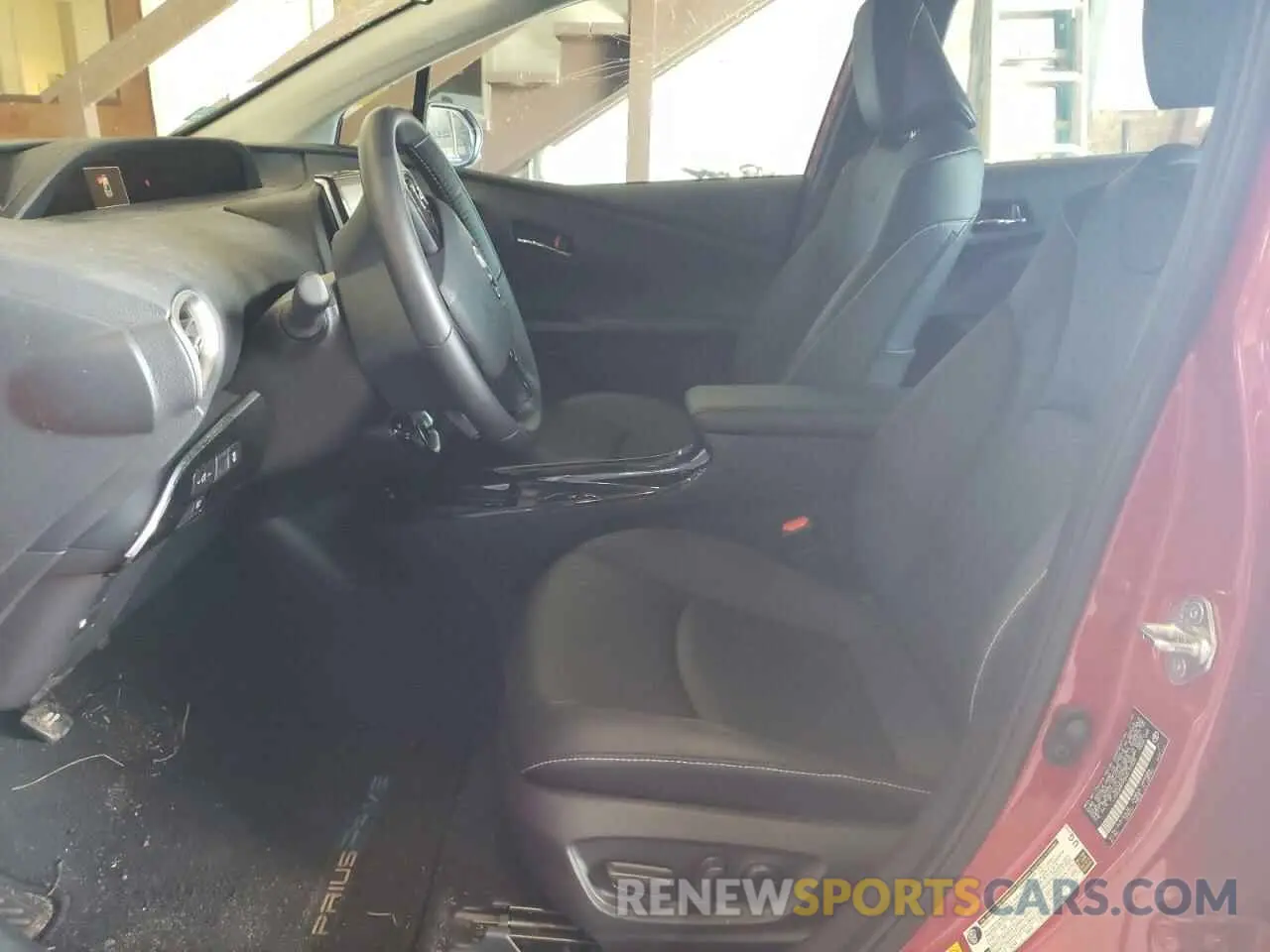 7 fotografías del automóvil dañado JTDKAMFP2M3177235 TOYOTA PRIUS 2021