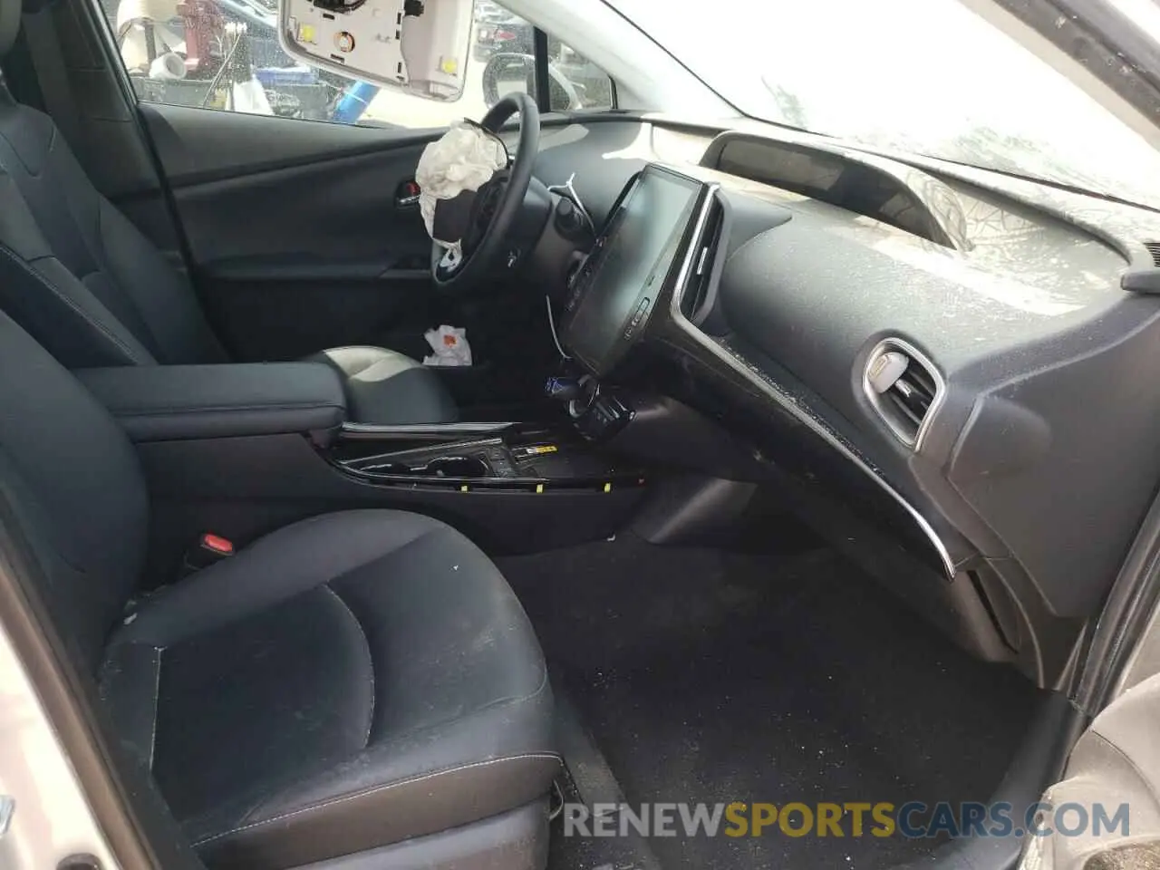 5 fotografías del automóvil dañado JTDKAMFP2M3195461 TOYOTA PRIUS 2021