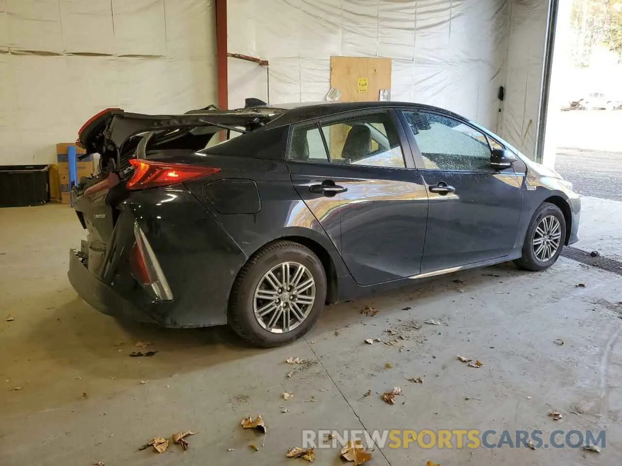 3 fotografías del automóvil dañado JTDKAMFP3M3189782 TOYOTA PRIUS 2021
