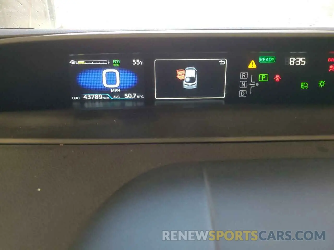 9 fotografías del automóvil dañado JTDKAMFP3M3189782 TOYOTA PRIUS 2021