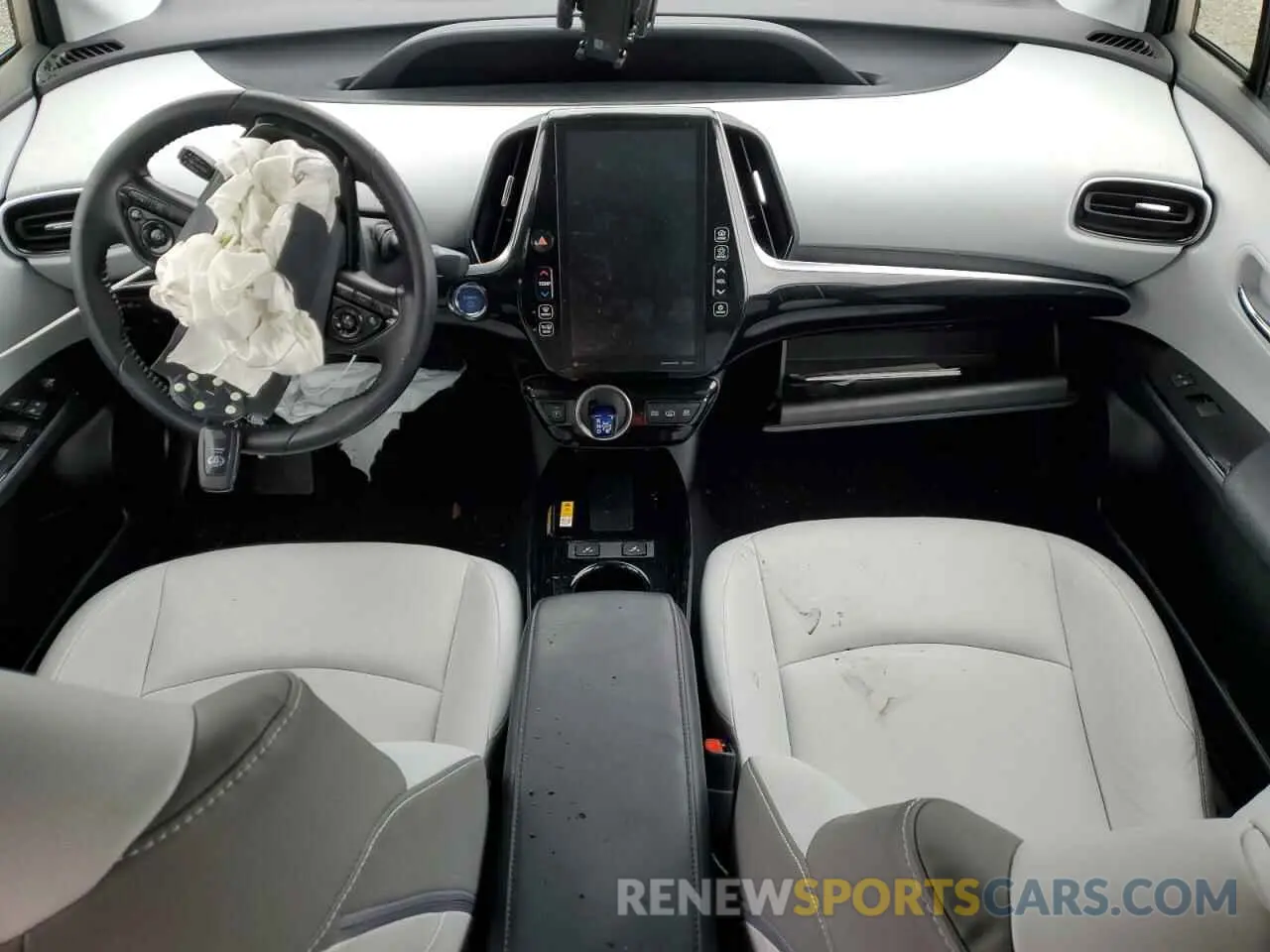 8 fotografías del automóvil dañado JTDKAMFP4M3167452 TOYOTA PRIUS 2021