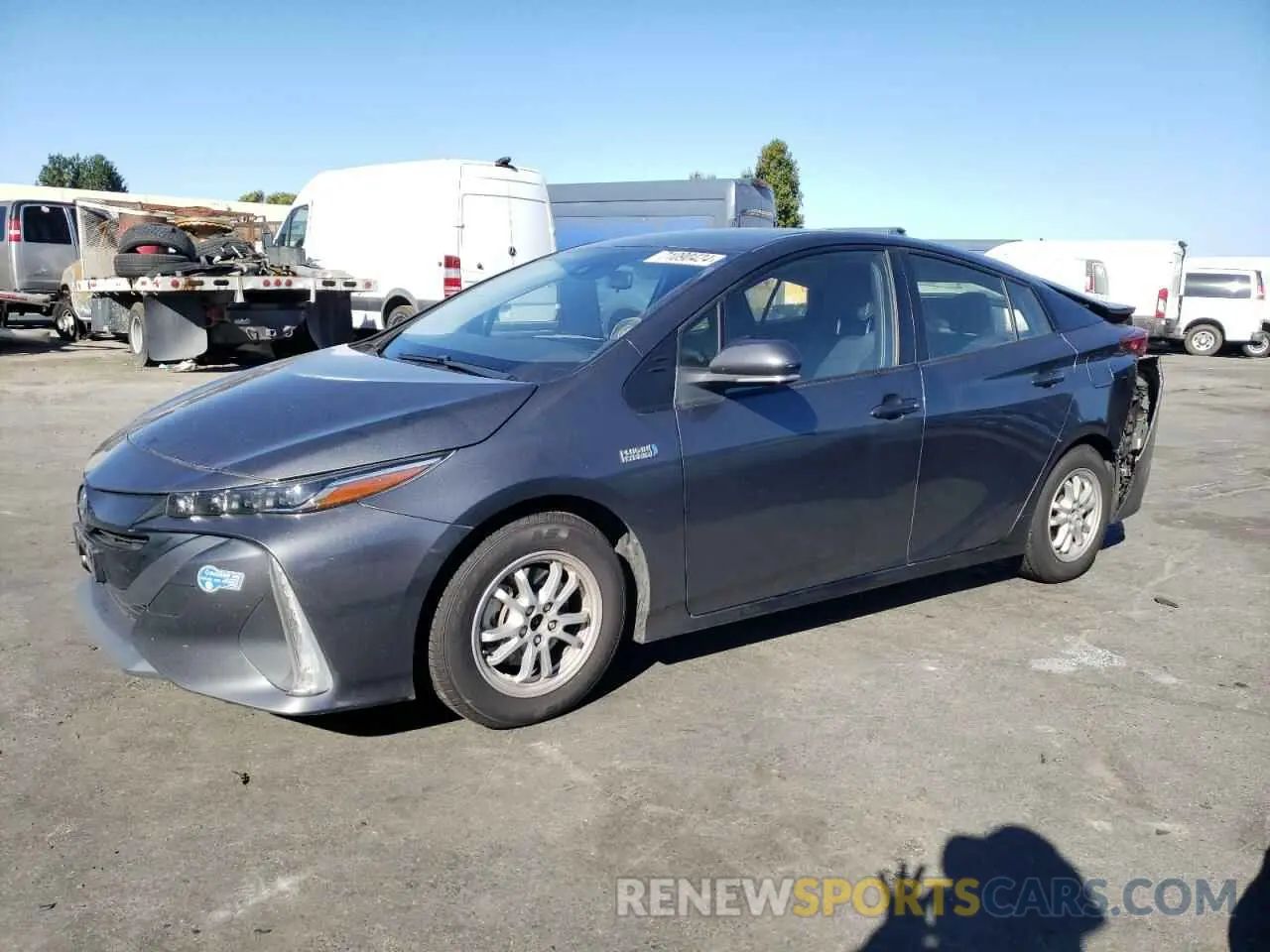 1 fotografías del automóvil dañado JTDKAMFP4M3179293 TOYOTA PRIUS 2021