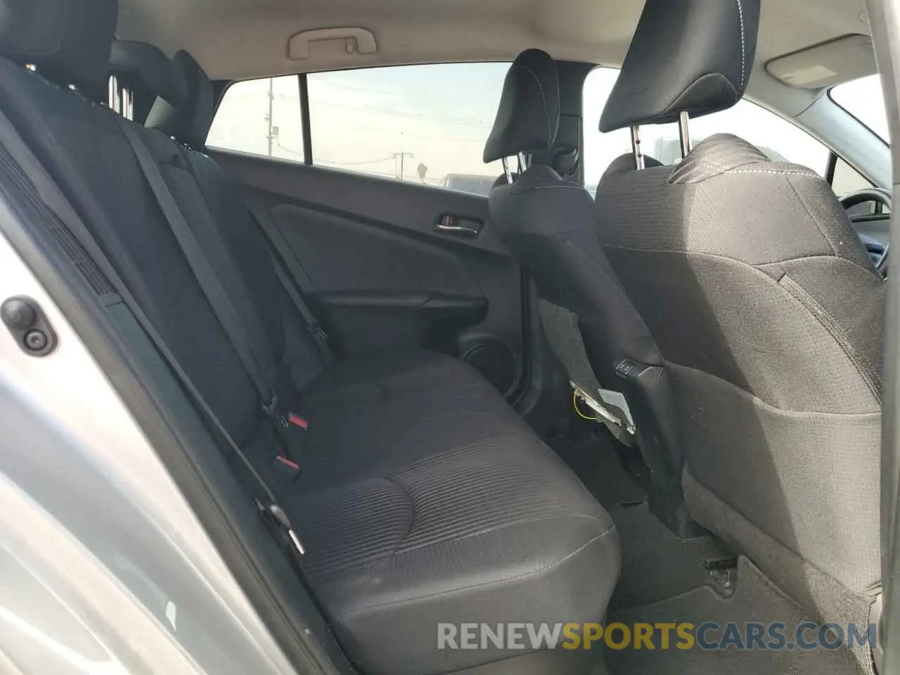 10 fotografías del automóvil dañado JTDKAMFP4M3180007 TOYOTA PRIUS 2021