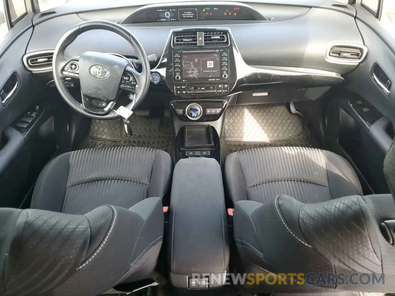 8 fotografías del automóvil dañado JTDKAMFP4M3180007 TOYOTA PRIUS 2021