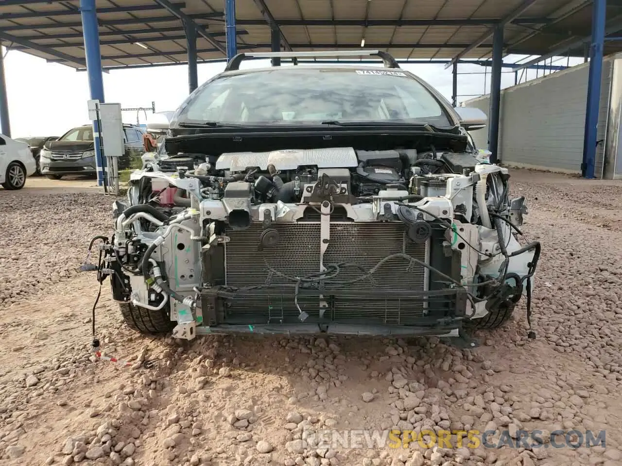 5 fotografías del automóvil dañado JTDKAMFP5M3164768 TOYOTA PRIUS 2021