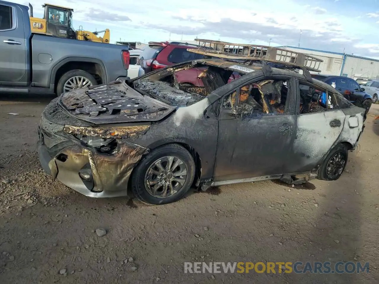 1 fotografías del automóvil dañado JTDKAMFP5M3174281 TOYOTA PRIUS 2021