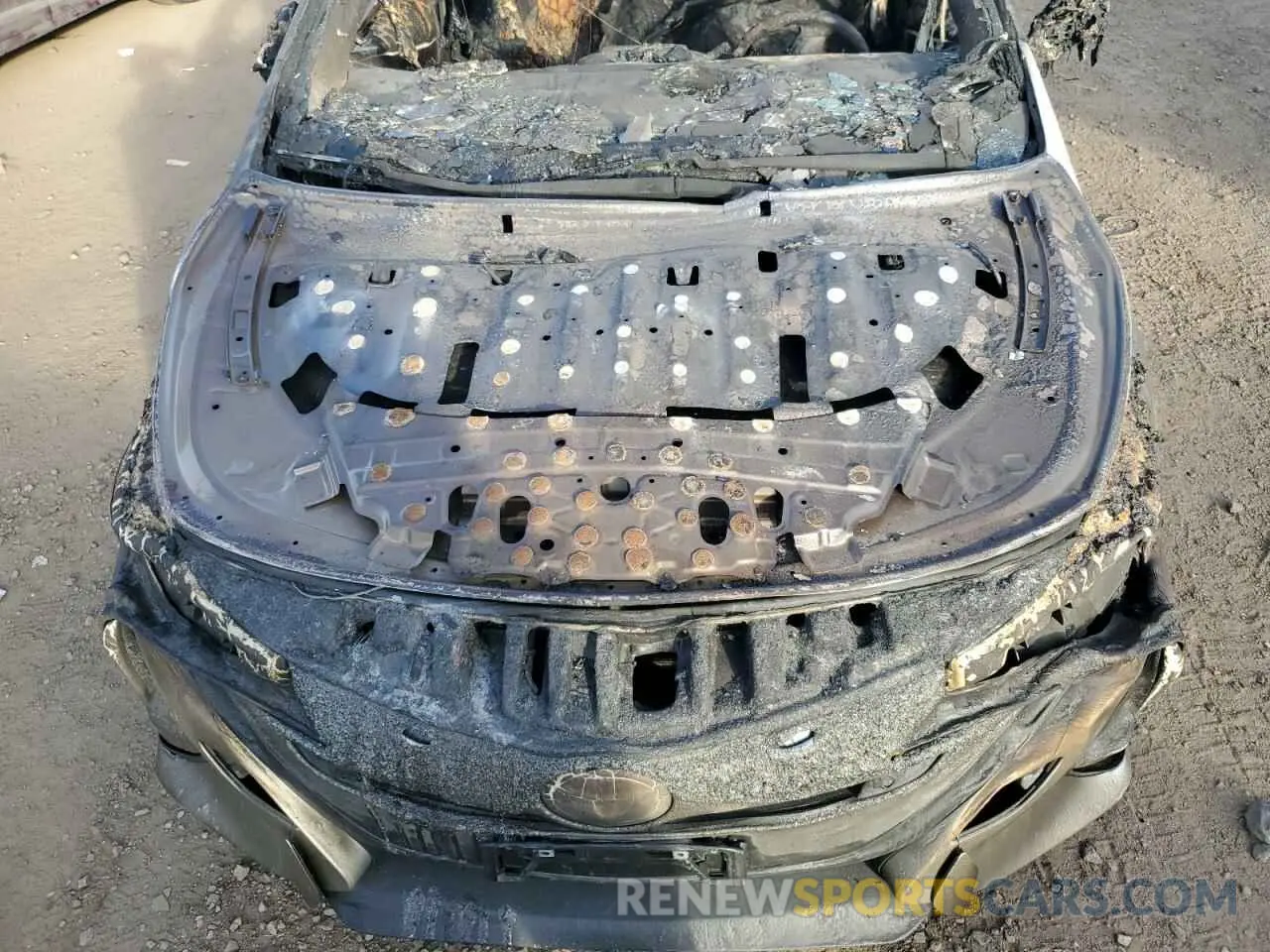 11 fotografías del automóvil dañado JTDKAMFP5M3174281 TOYOTA PRIUS 2021