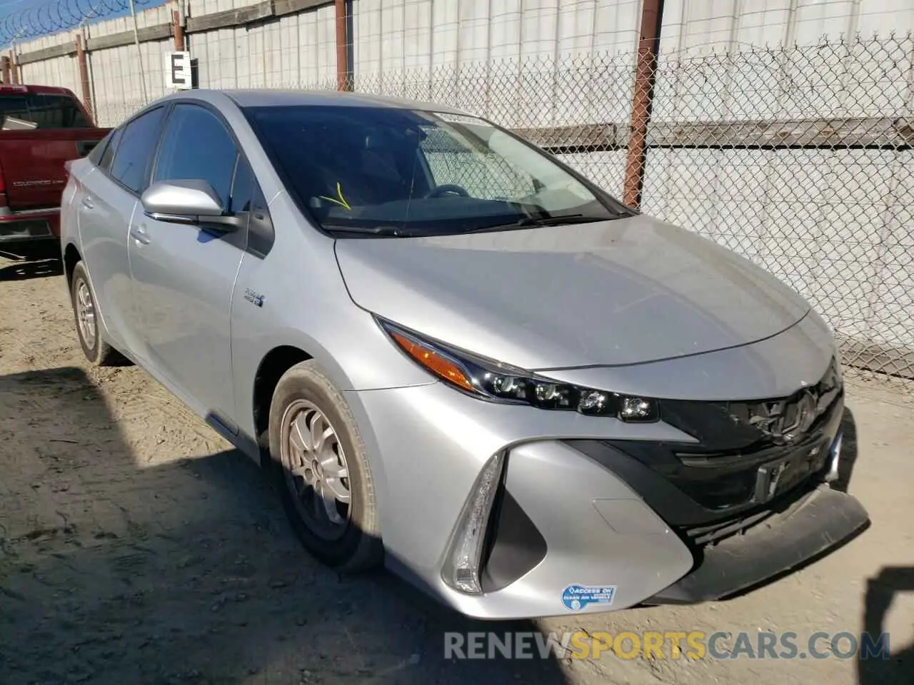 1 fotografías del automóvil dañado JTDKAMFP5M3179304 TOYOTA PRIUS 2021