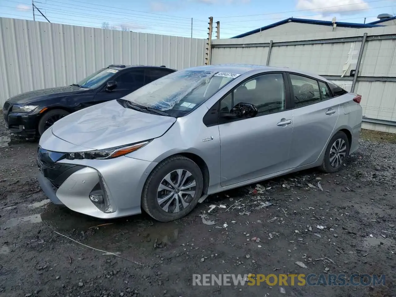 1 fotografías del automóvil dañado JTDKAMFP6M3164990 TOYOTA PRIUS 2021