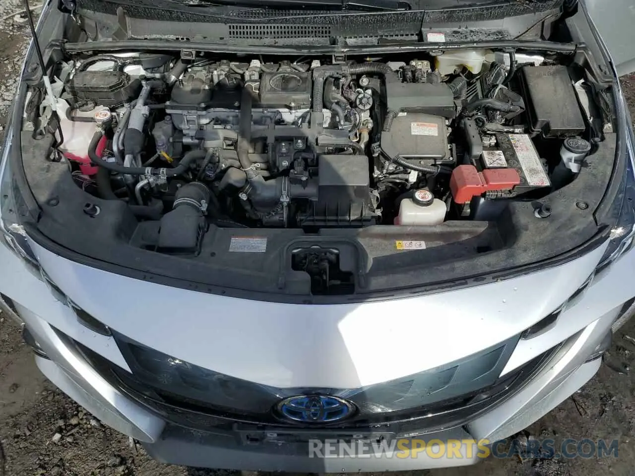 11 fotografías del automóvil dañado JTDKAMFP6M3164990 TOYOTA PRIUS 2021