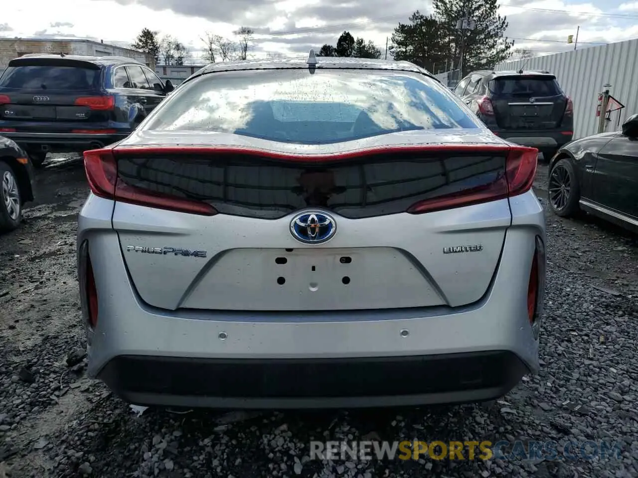 6 fotografías del automóvil dañado JTDKAMFP6M3164990 TOYOTA PRIUS 2021