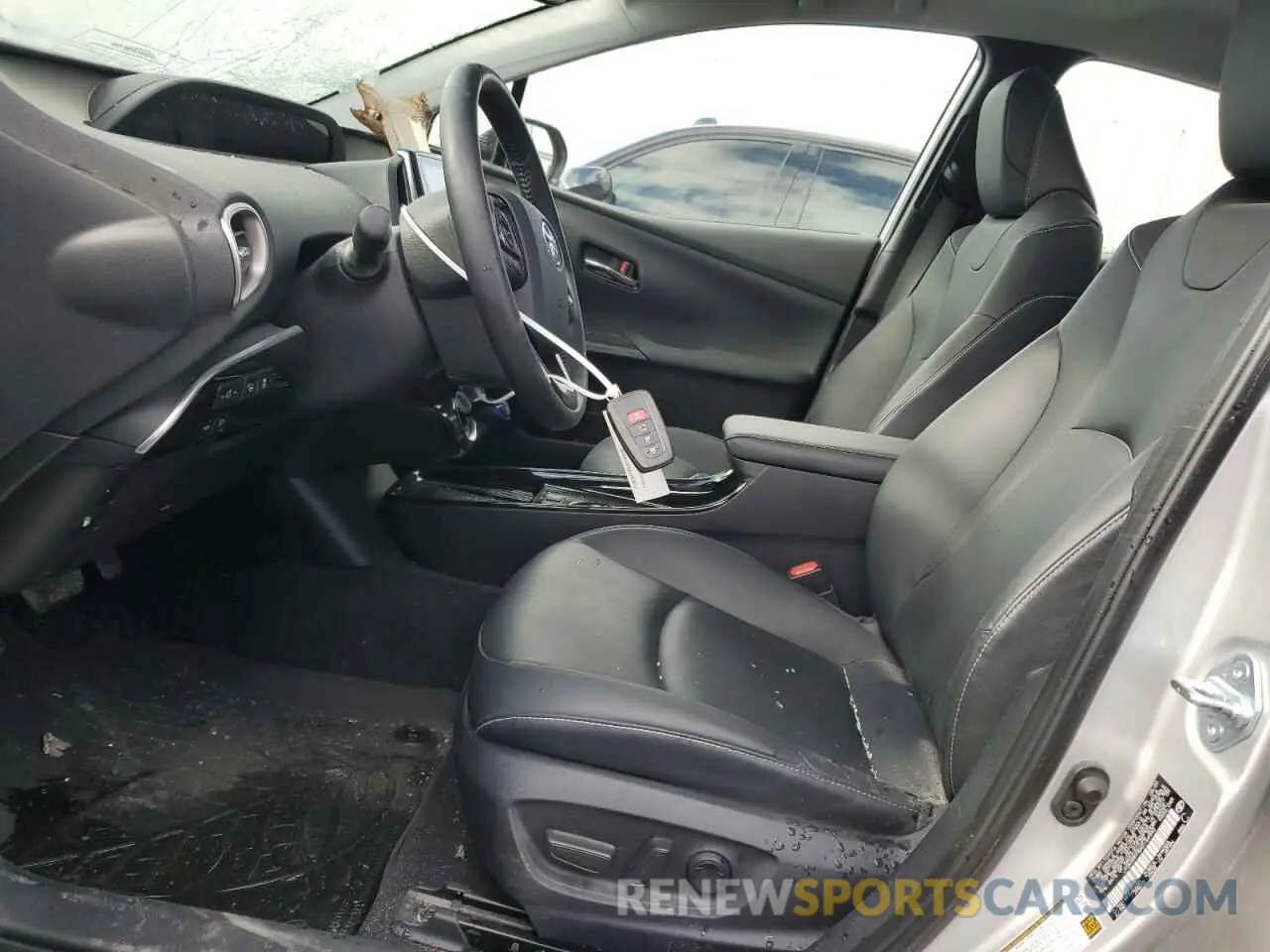 7 fotografías del automóvil dañado JTDKAMFP6M3164990 TOYOTA PRIUS 2021