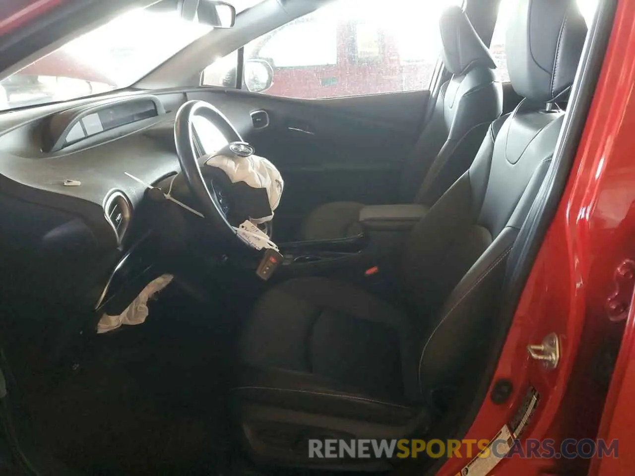 7 fotografías del automóvil dañado JTDKAMFP6M3170627 TOYOTA PRIUS 2021