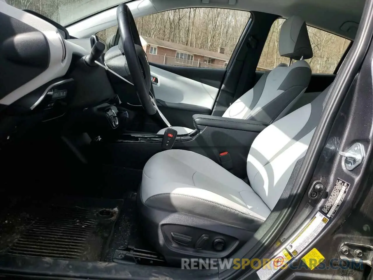 7 fotografías del automóvil dañado JTDKAMFP6M3174483 TOYOTA PRIUS 2021