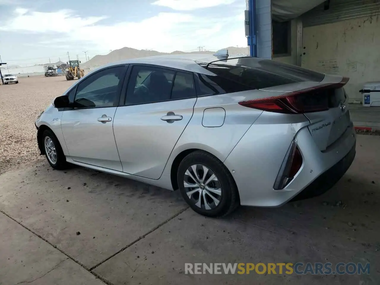 2 fotografías del automóvil dañado JTDKAMFP6M3175181 TOYOTA PRIUS 2021