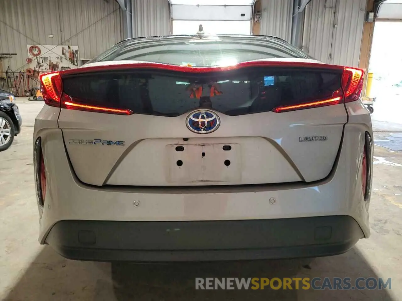 6 fotografías del automóvil dañado JTDKAMFP6M3177884 TOYOTA PRIUS 2021
