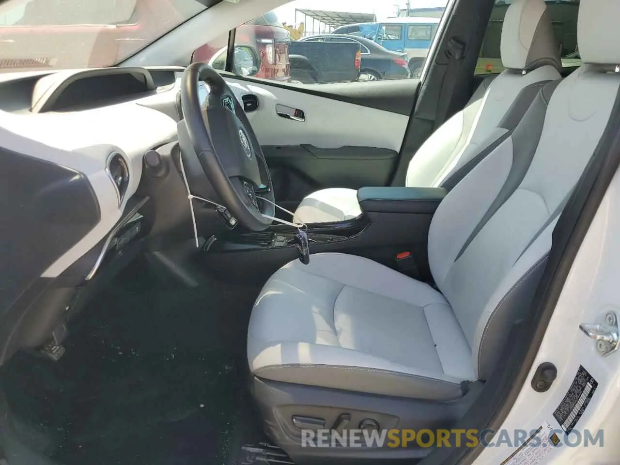 7 fotografías del automóvil dañado JTDKAMFP6M3184835 TOYOTA PRIUS 2021