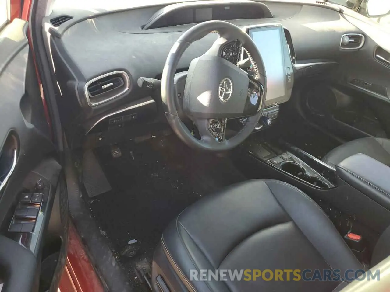 8 fotografías del automóvil dañado JTDKAMFP7M3172922 TOYOTA PRIUS 2021