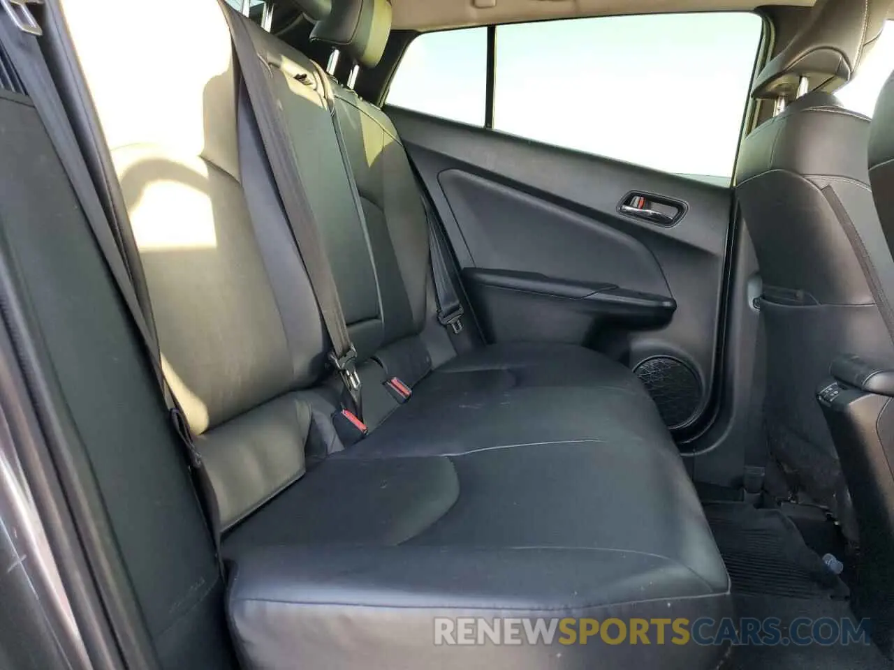 10 fotografías del automóvil dañado JTDKAMFP7M3179627 TOYOTA PRIUS 2021