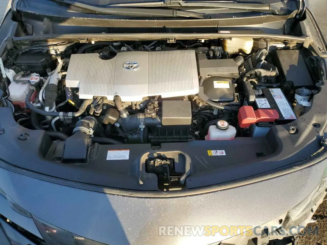 11 fotografías del automóvil dañado JTDKAMFP7M3179627 TOYOTA PRIUS 2021