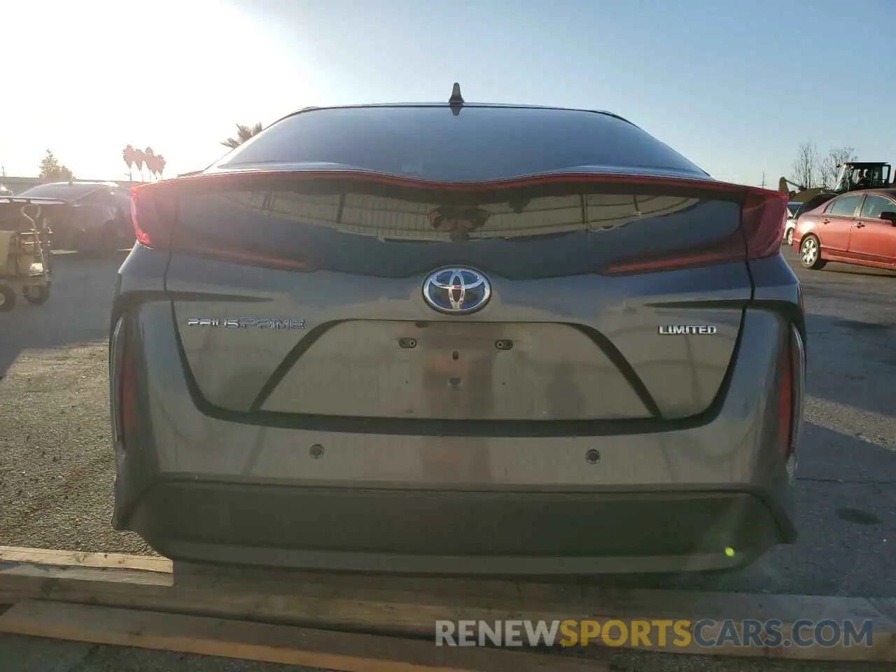 6 fotografías del automóvil dañado JTDKAMFP7M3179627 TOYOTA PRIUS 2021