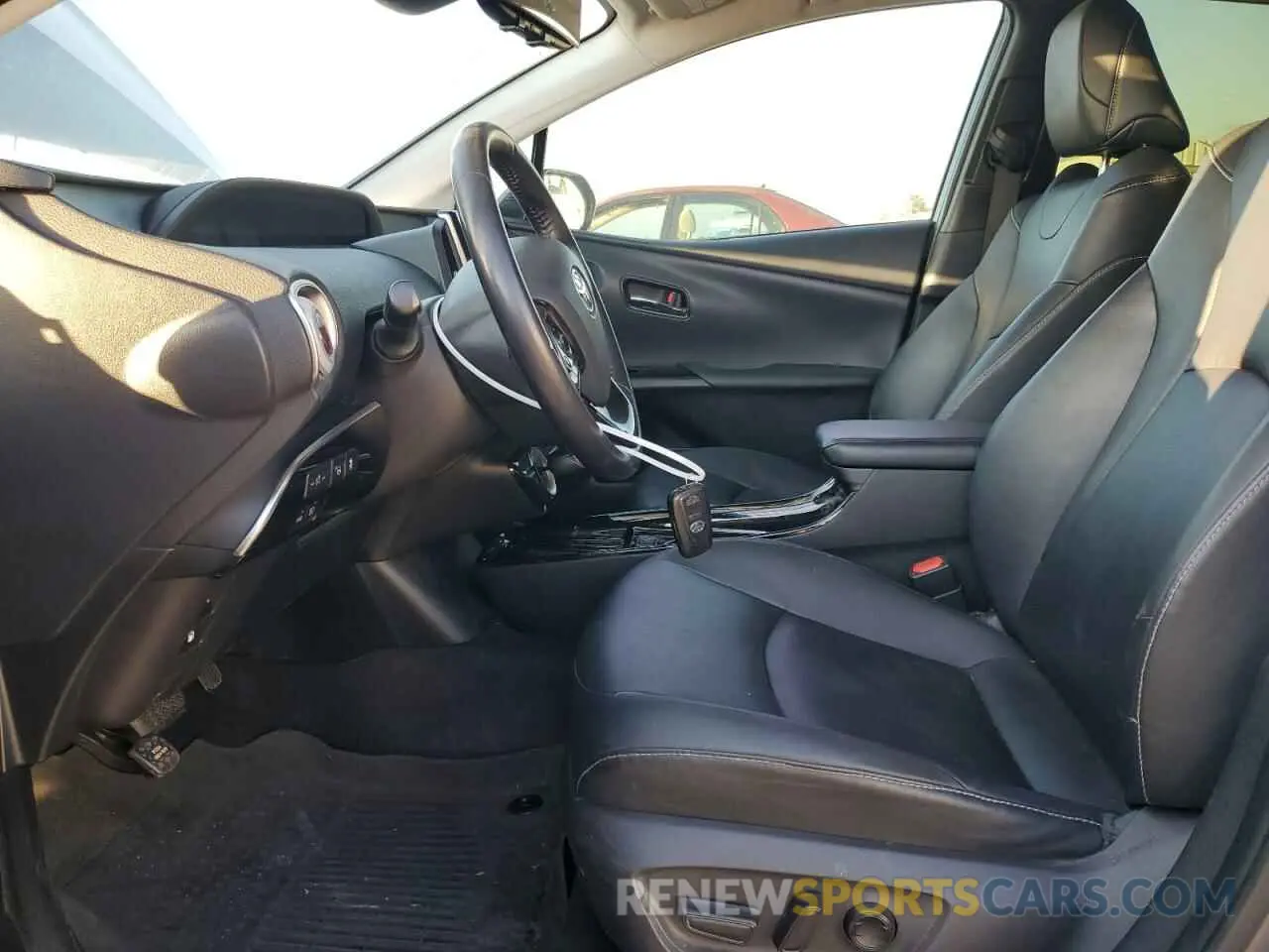 7 fotografías del automóvil dañado JTDKAMFP7M3179627 TOYOTA PRIUS 2021