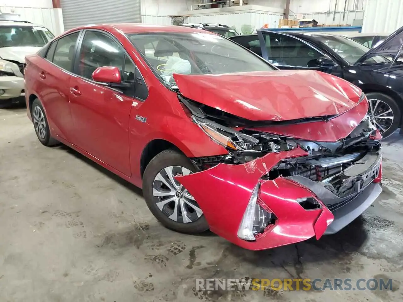 1 fotografías del automóvil dañado JTDKAMFP8M3166112 TOYOTA PRIUS 2021