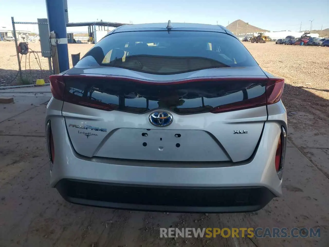 6 fotografías del automóvil dañado JTDKAMFP8M3174713 TOYOTA PRIUS 2021