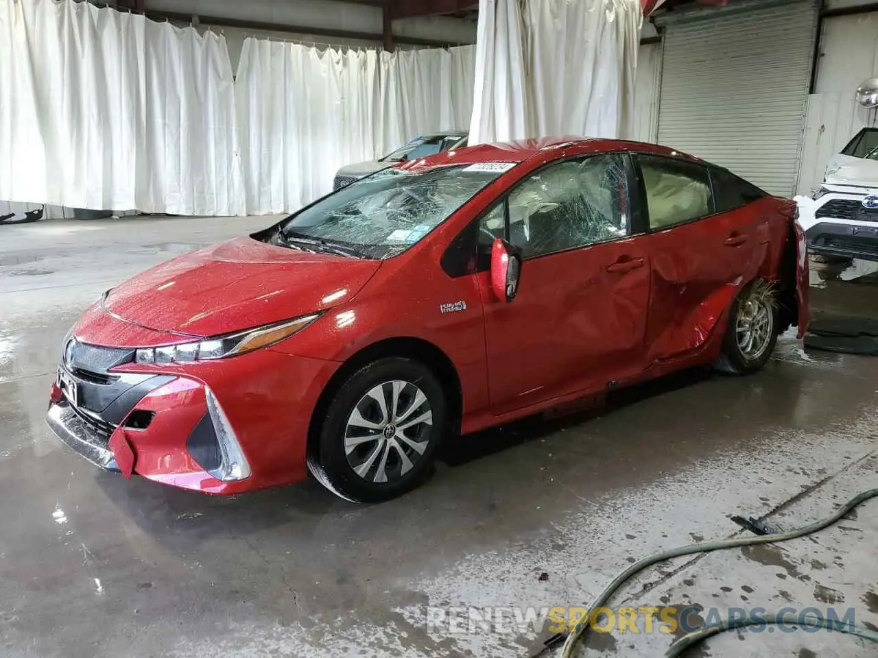 1 fotografías del automóvil dañado JTDKAMFP8M3180947 TOYOTA PRIUS 2021