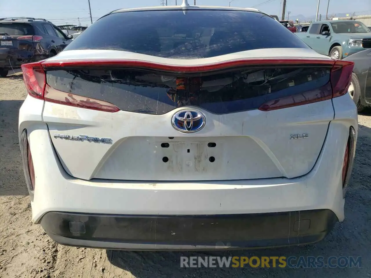 6 fotografías del automóvil dañado JTDKAMFP8M3193360 TOYOTA PRIUS 2021