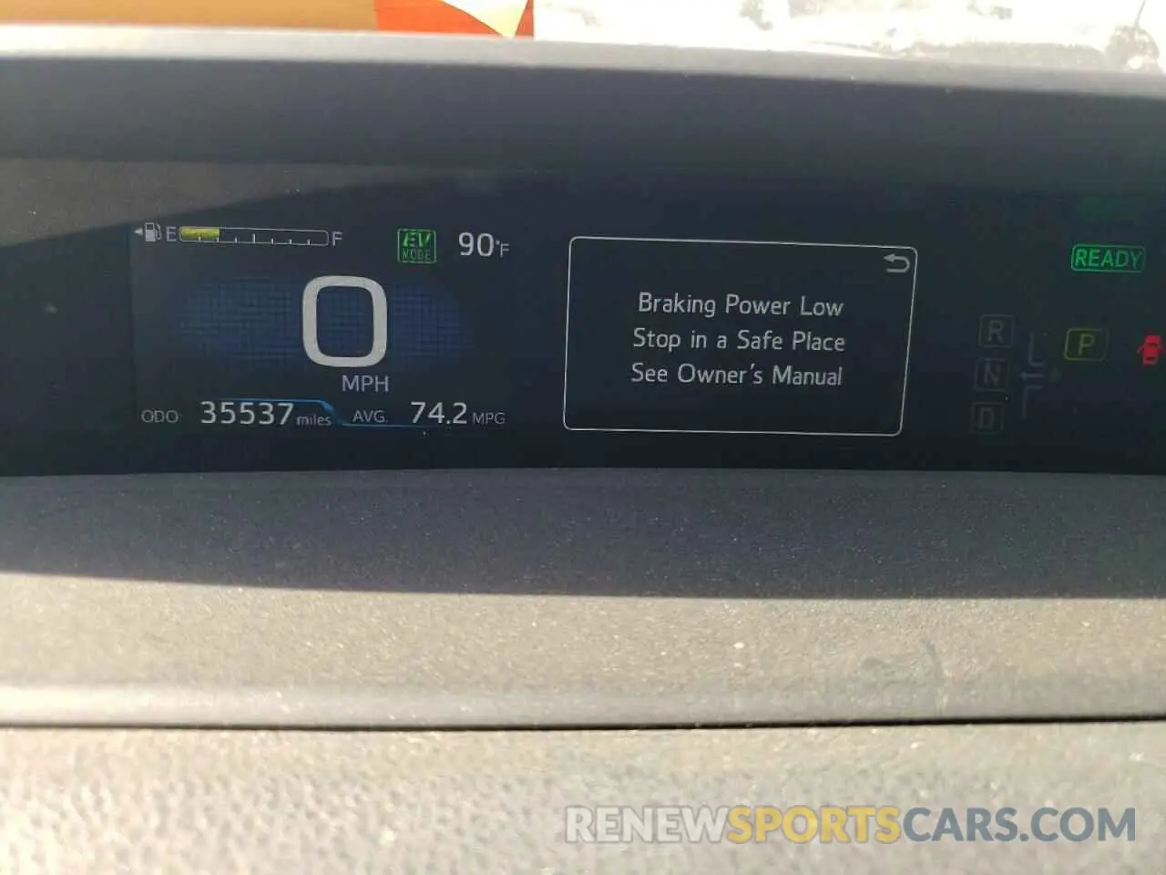 9 fotografías del automóvil dañado JTDKAMFP8M3193360 TOYOTA PRIUS 2021