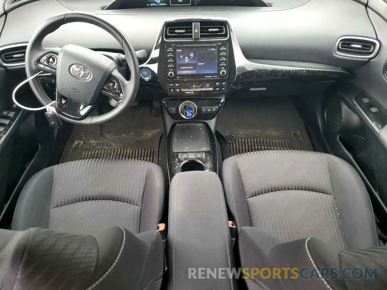 8 fotografías del automóvil dañado JTDKAMFP8M3194332 TOYOTA PRIUS 2021